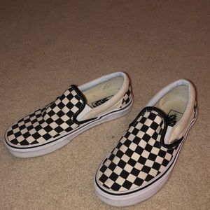Checkerboard Vans
